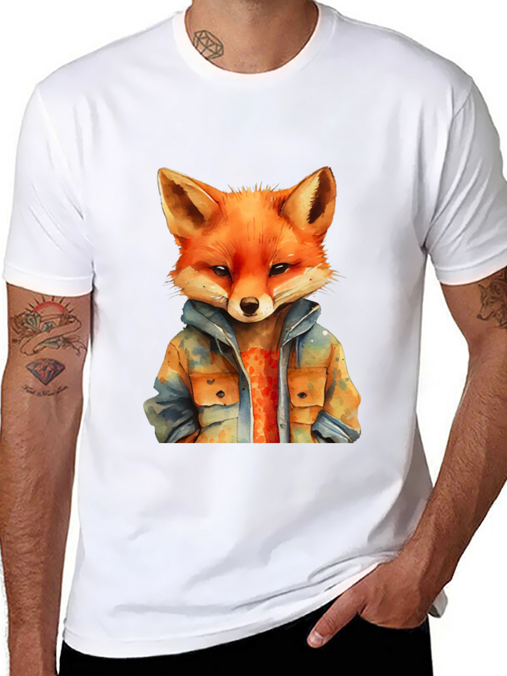 Cool Fox Graphic Tee