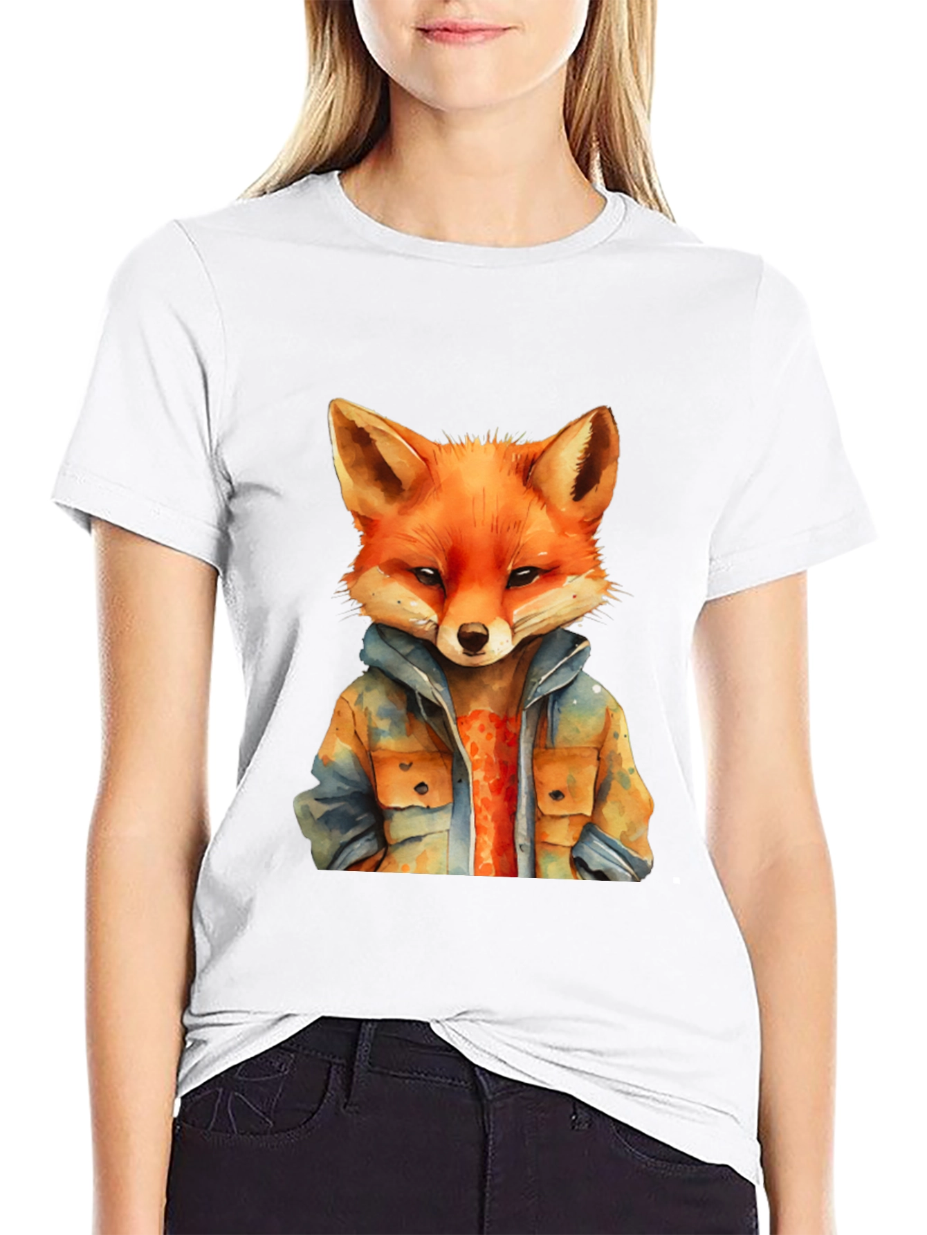 Cool Fox Graphic Tee
