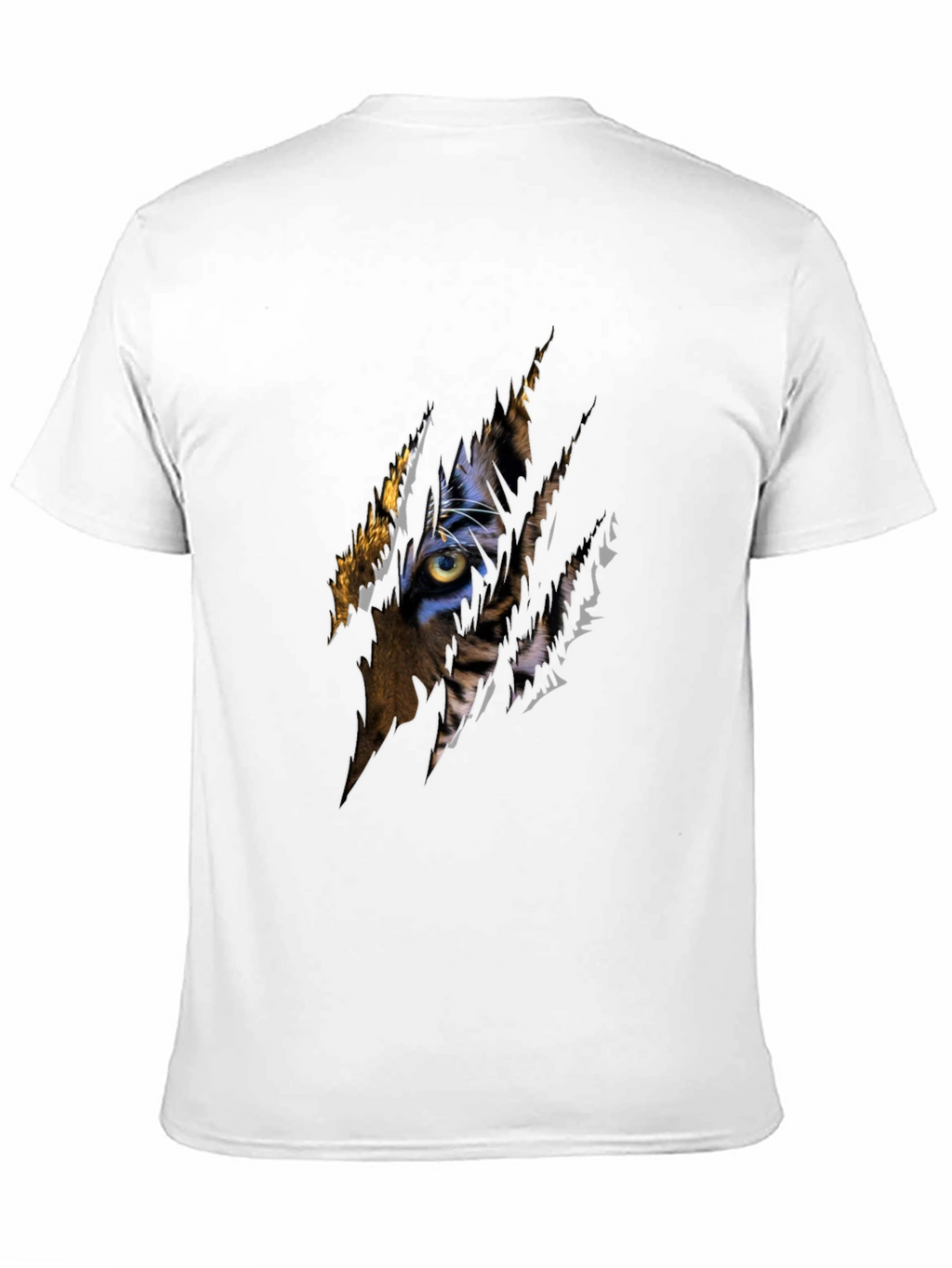 Tiger Eye Graphic Black T-Shirt