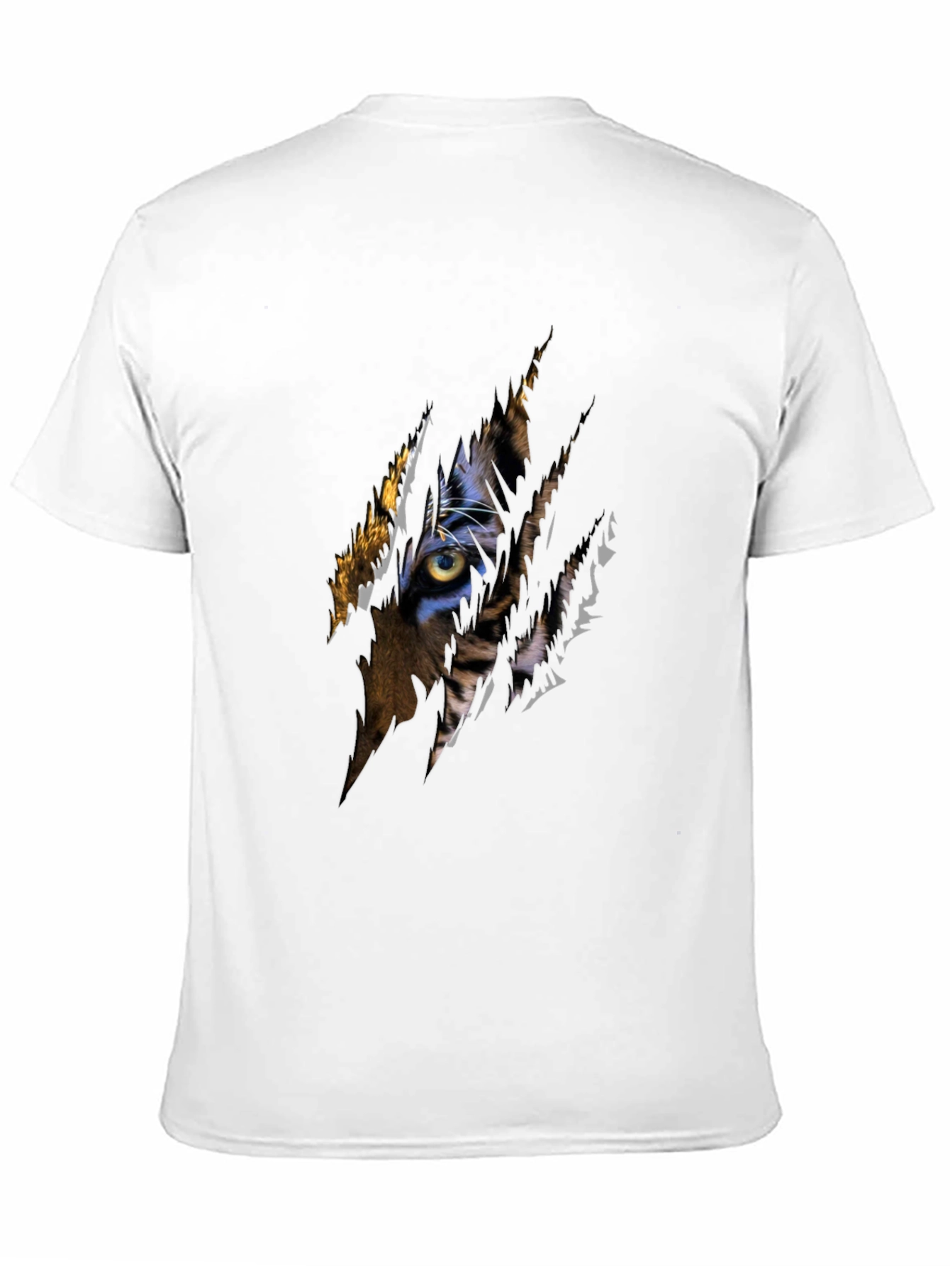 Tiger Eye Graphic Black T-Shirt