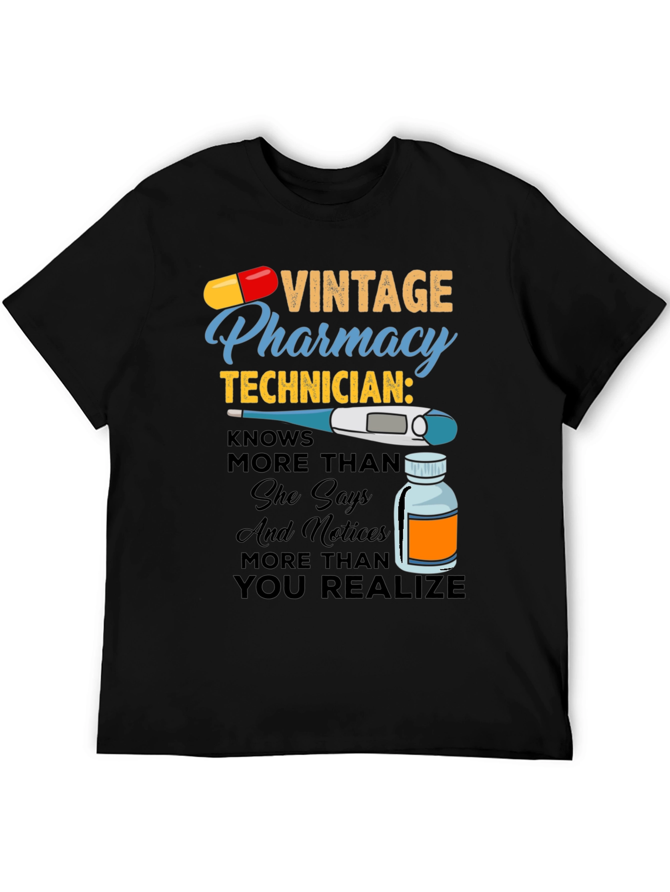 Pharmacy Technician Vintage T-Shirt