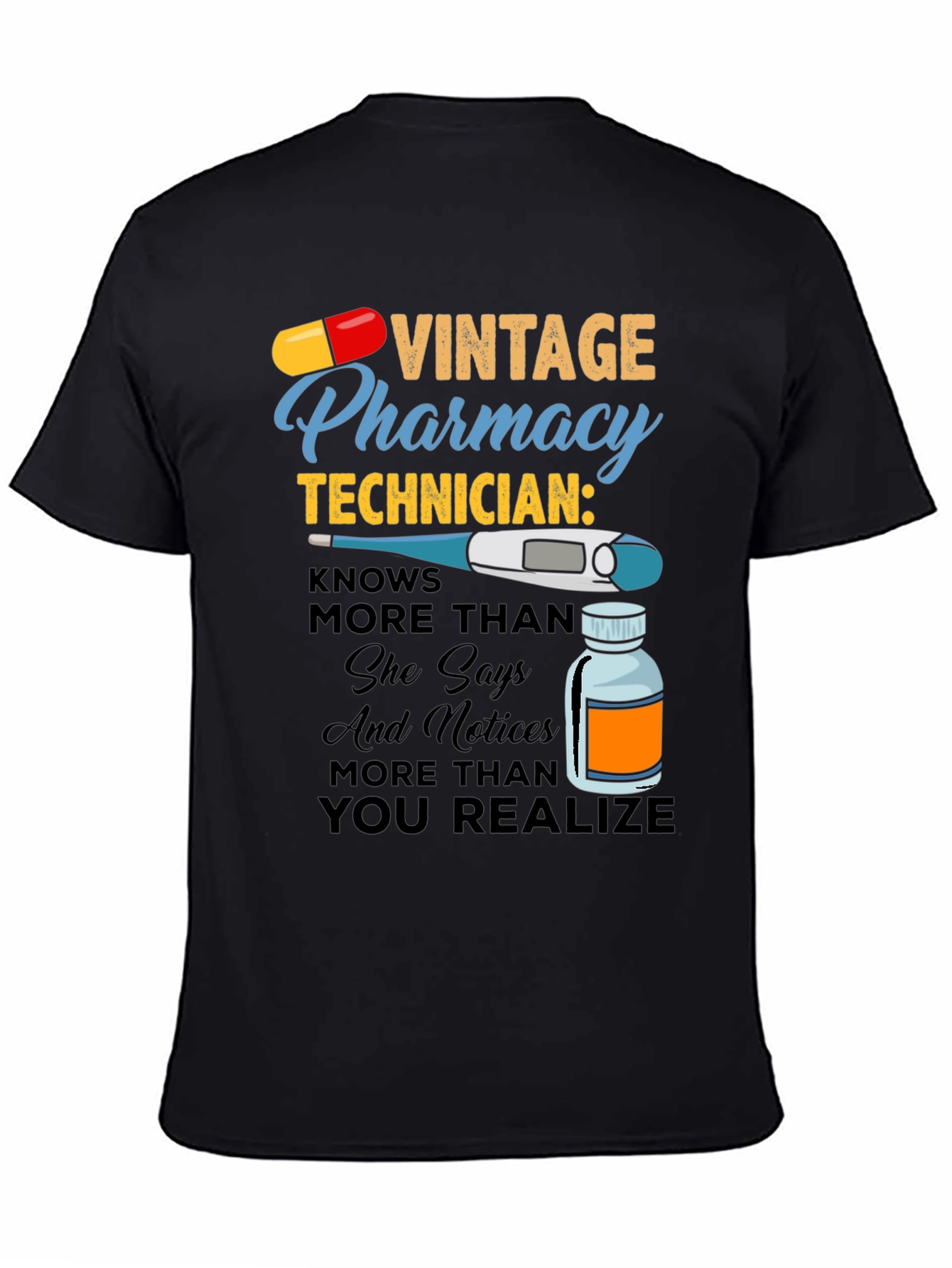 Pharmacy Technician Vintage T-Shirt