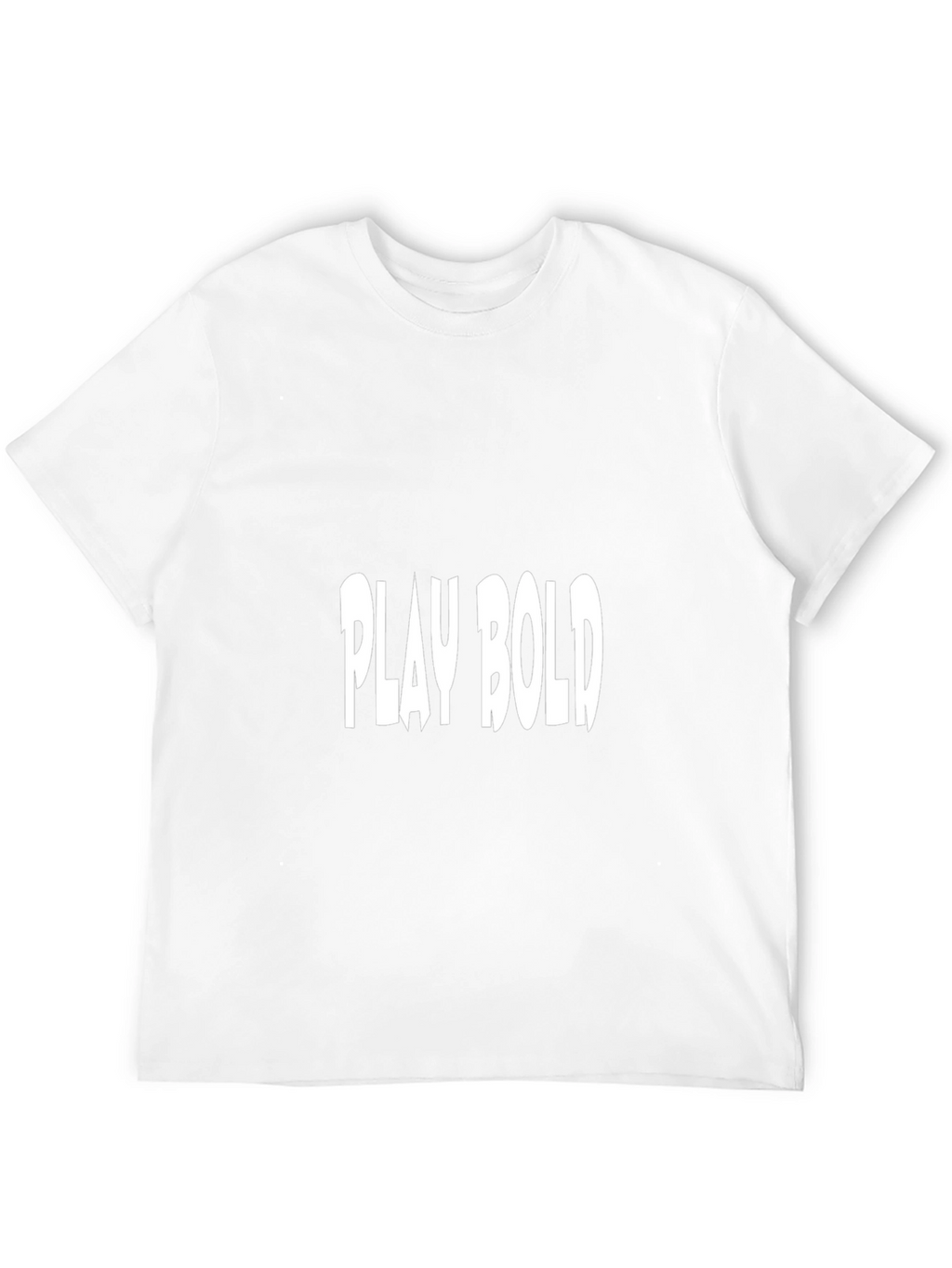 Play Bold Black Cotton Graphic Tee
