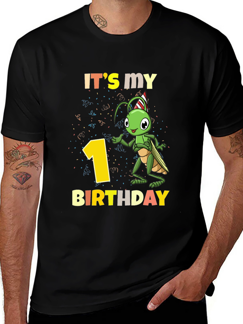Its My 1st Birthday Insect Graphic Tee