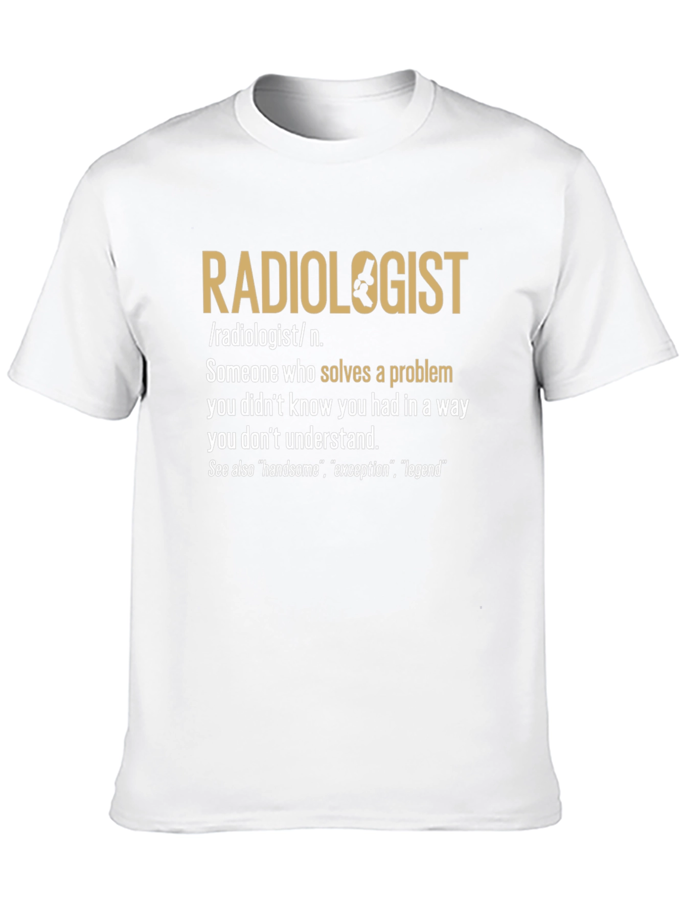 Radiologist Definition Graphic T-Shirt