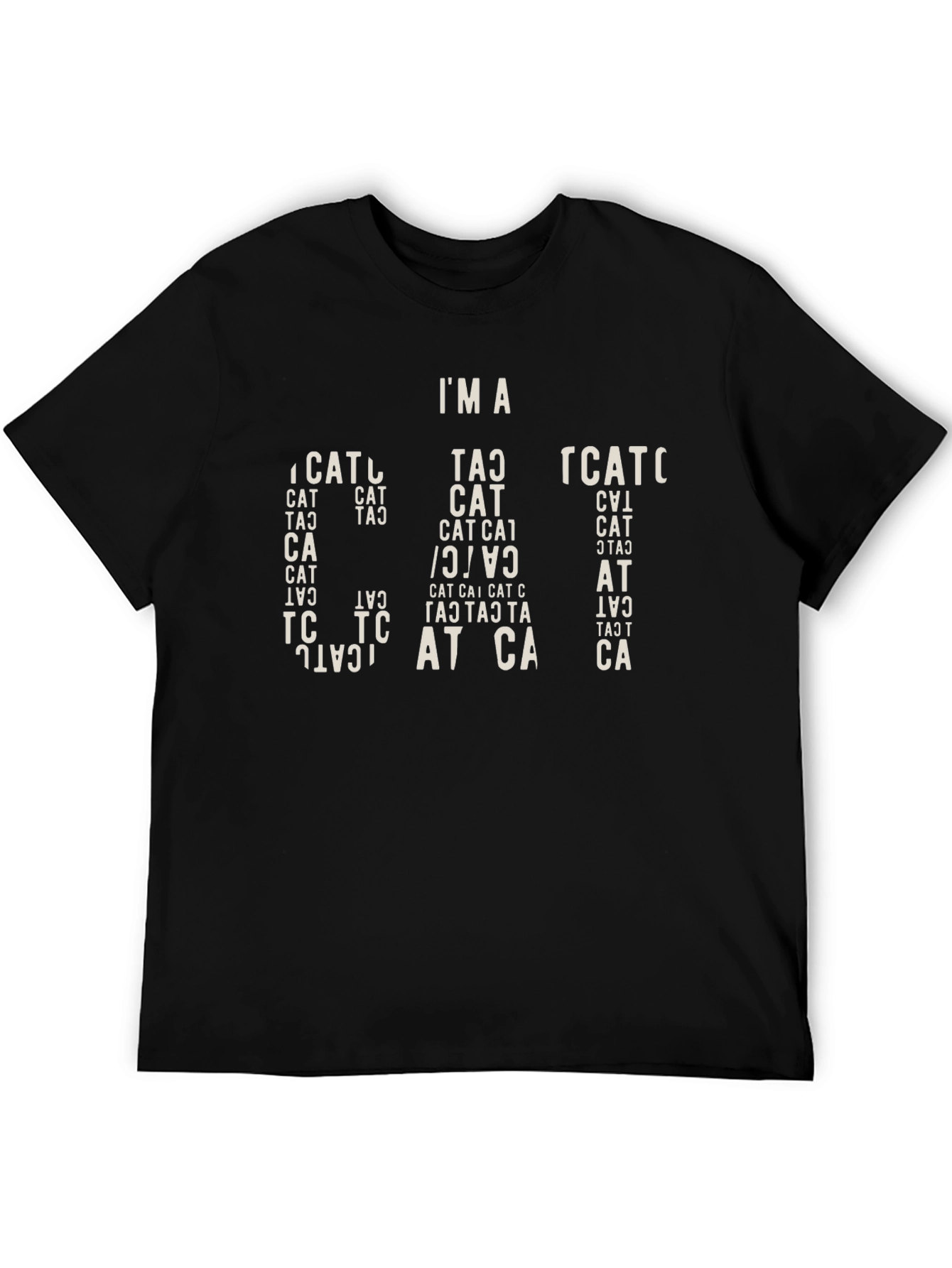 Im A Cat T-Shirt - Graphic Tee - Novelty Cat Lover Gift