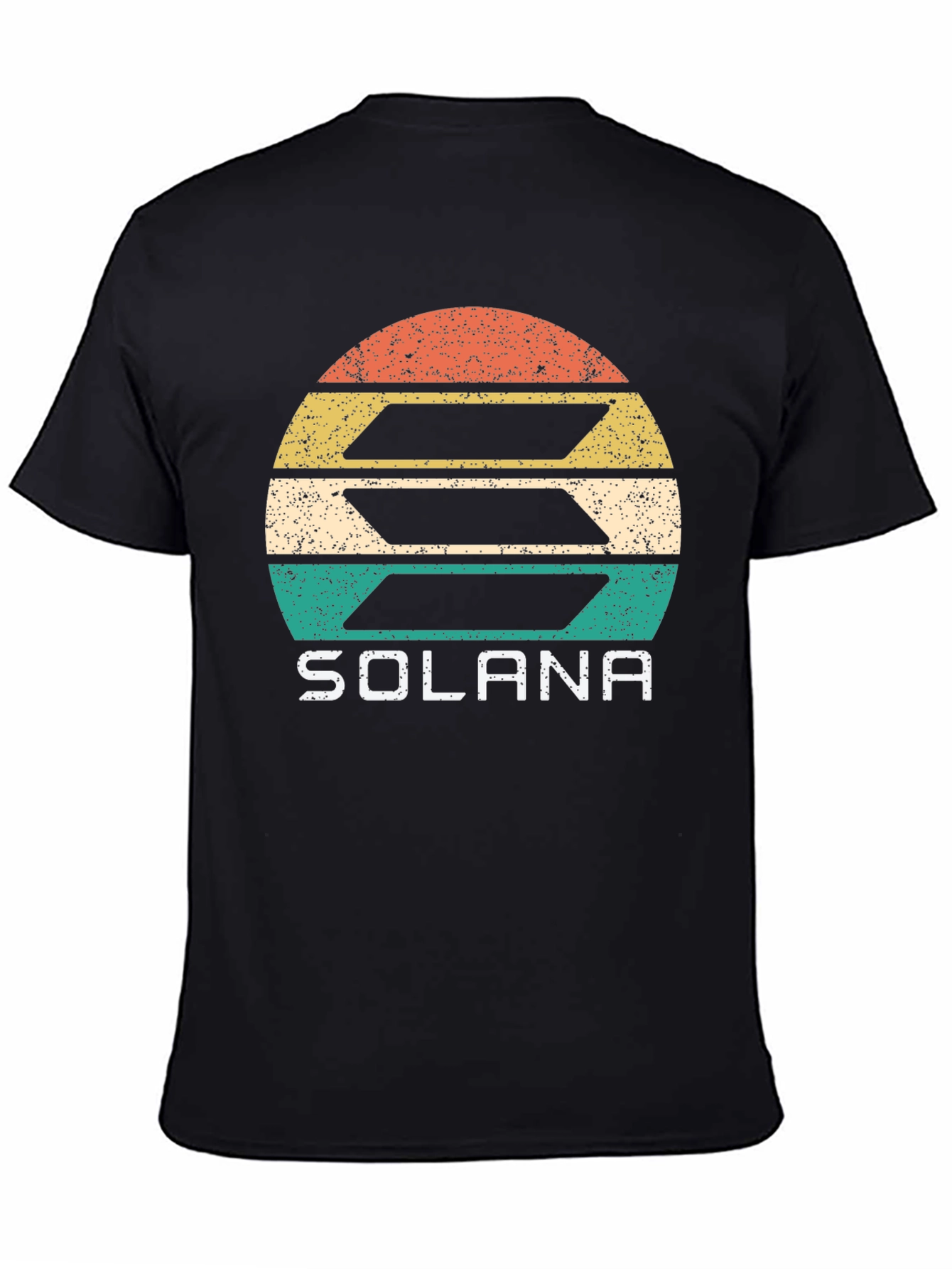 Vintage Solana Crypto T-Shirt - Retro Style Tee