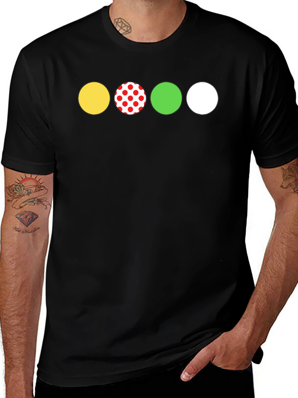 Cycling Jersey Inspired T-Shirt