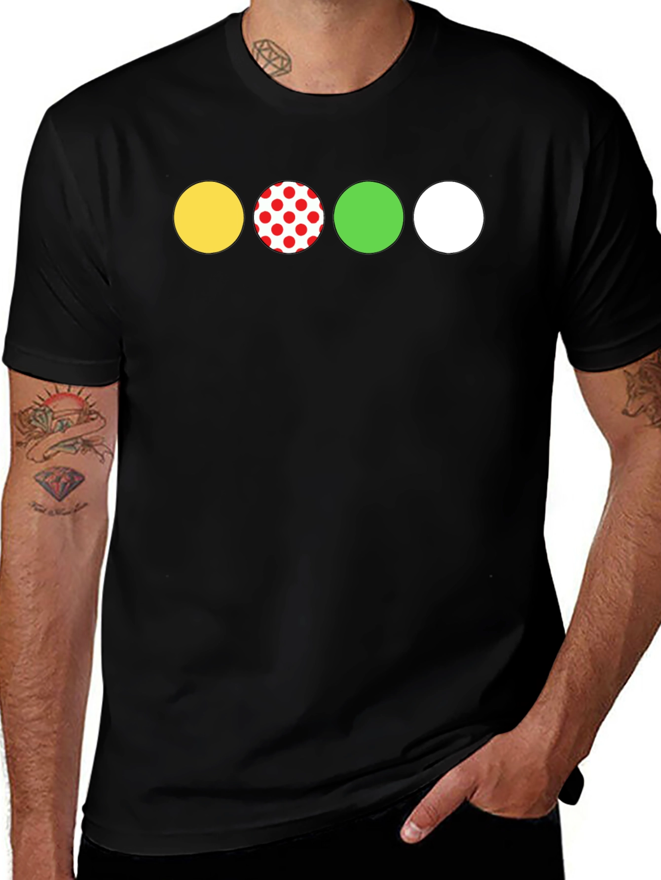 Cycling Jersey Inspired T-Shirt