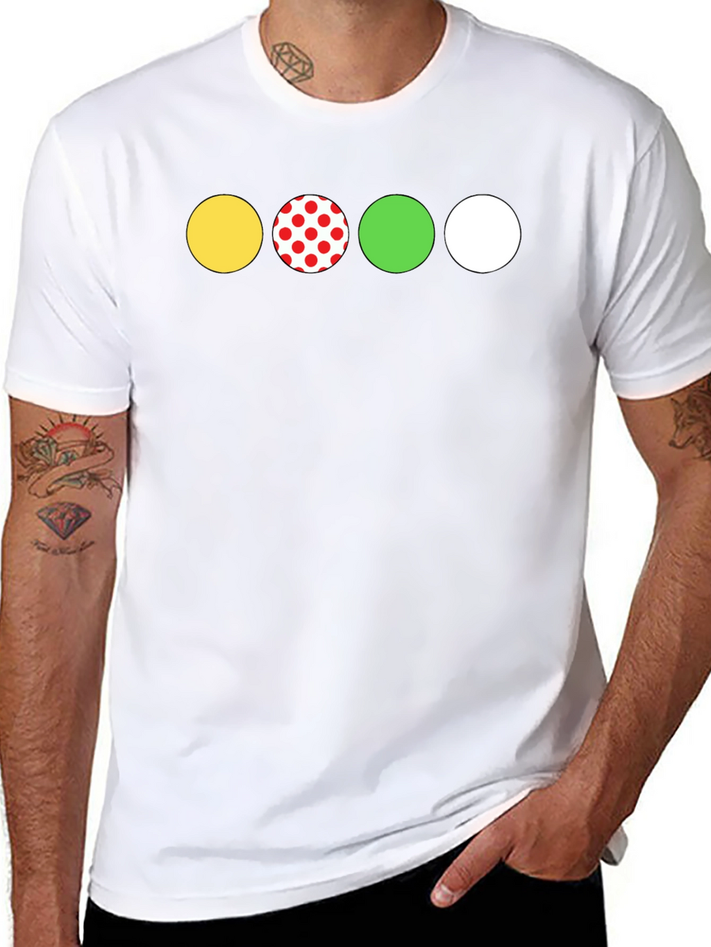 Cycling Jersey Inspired T-Shirt