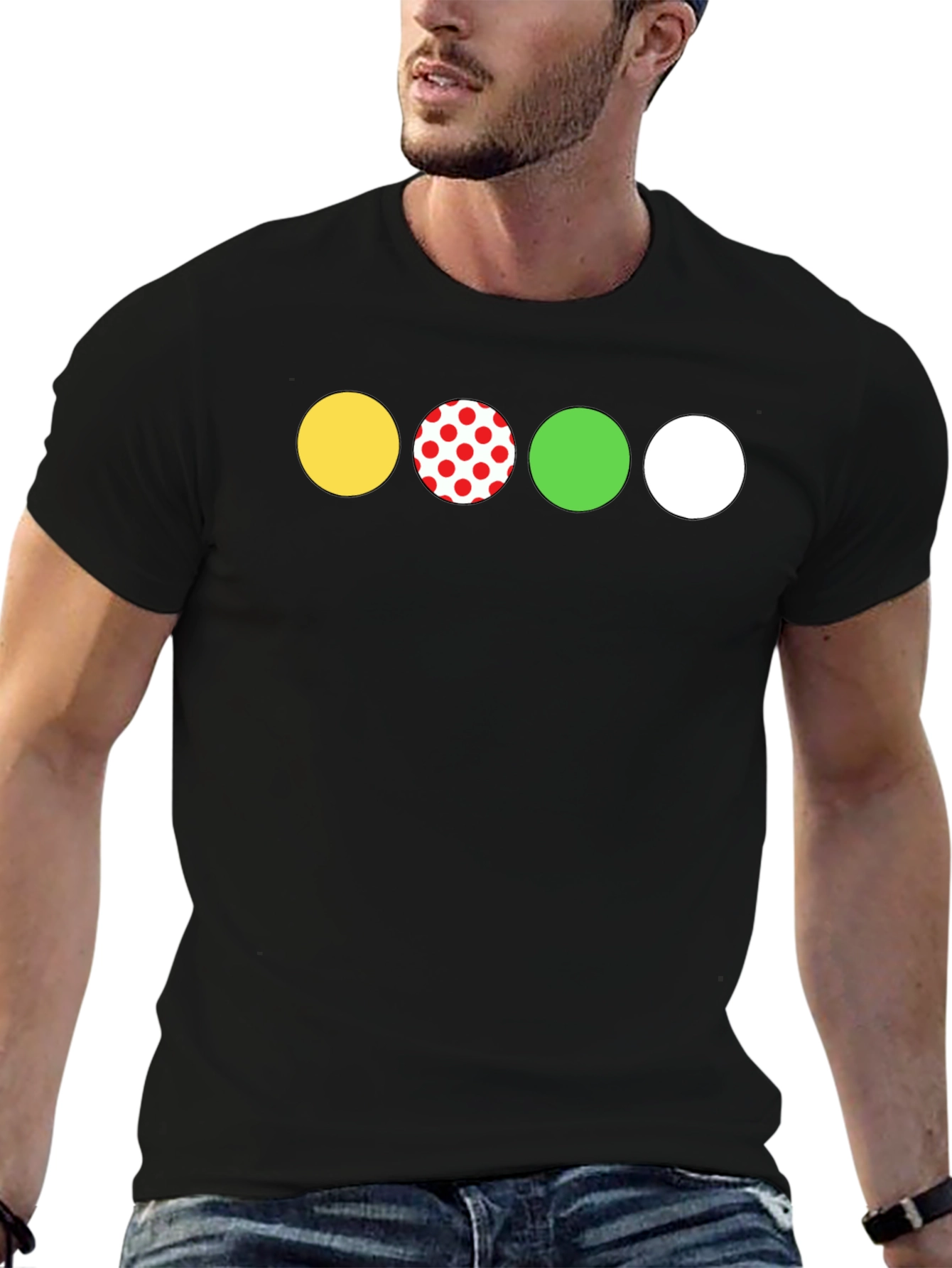Cycling Jersey Inspired T-Shirt