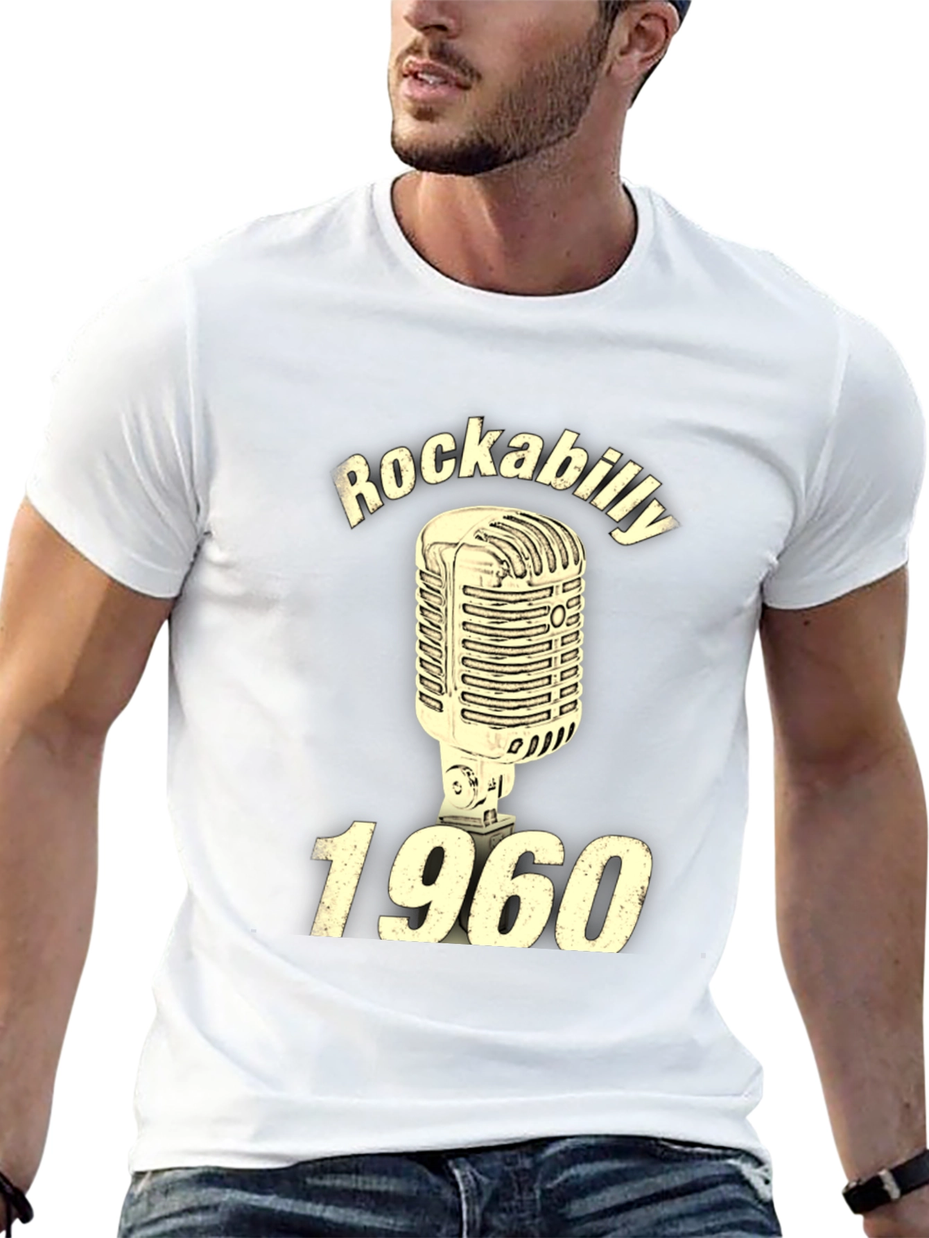 Rockabilly 1960s Style Graphic Tee