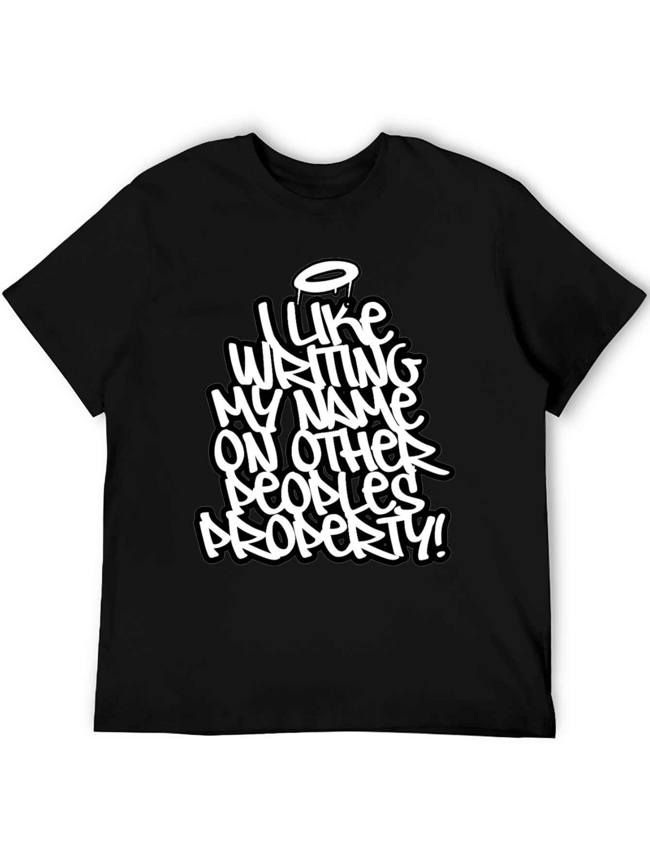 I Like Writing My Name Graphic T-Shirt