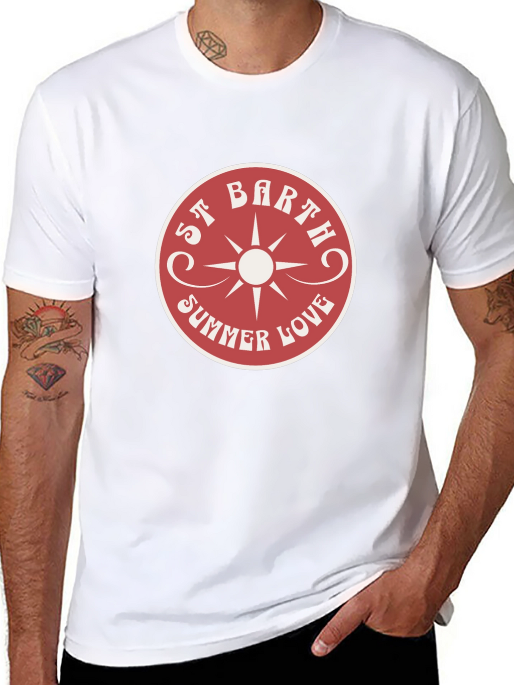 St. Barths Summer Love Graphic Tee