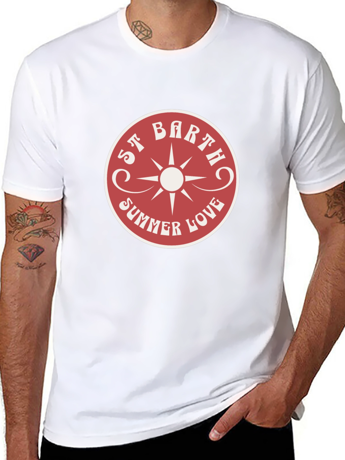 St. Barths Summer Love Graphic Tee