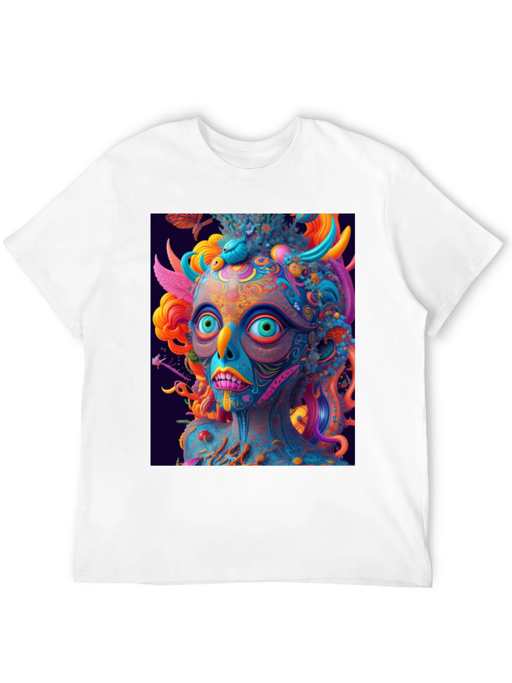 Psychedelic Art T-Shirt - Vivid Graphic Tee