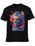 Psychedelic Art T-Shirt - Vivid Graphic Tee
