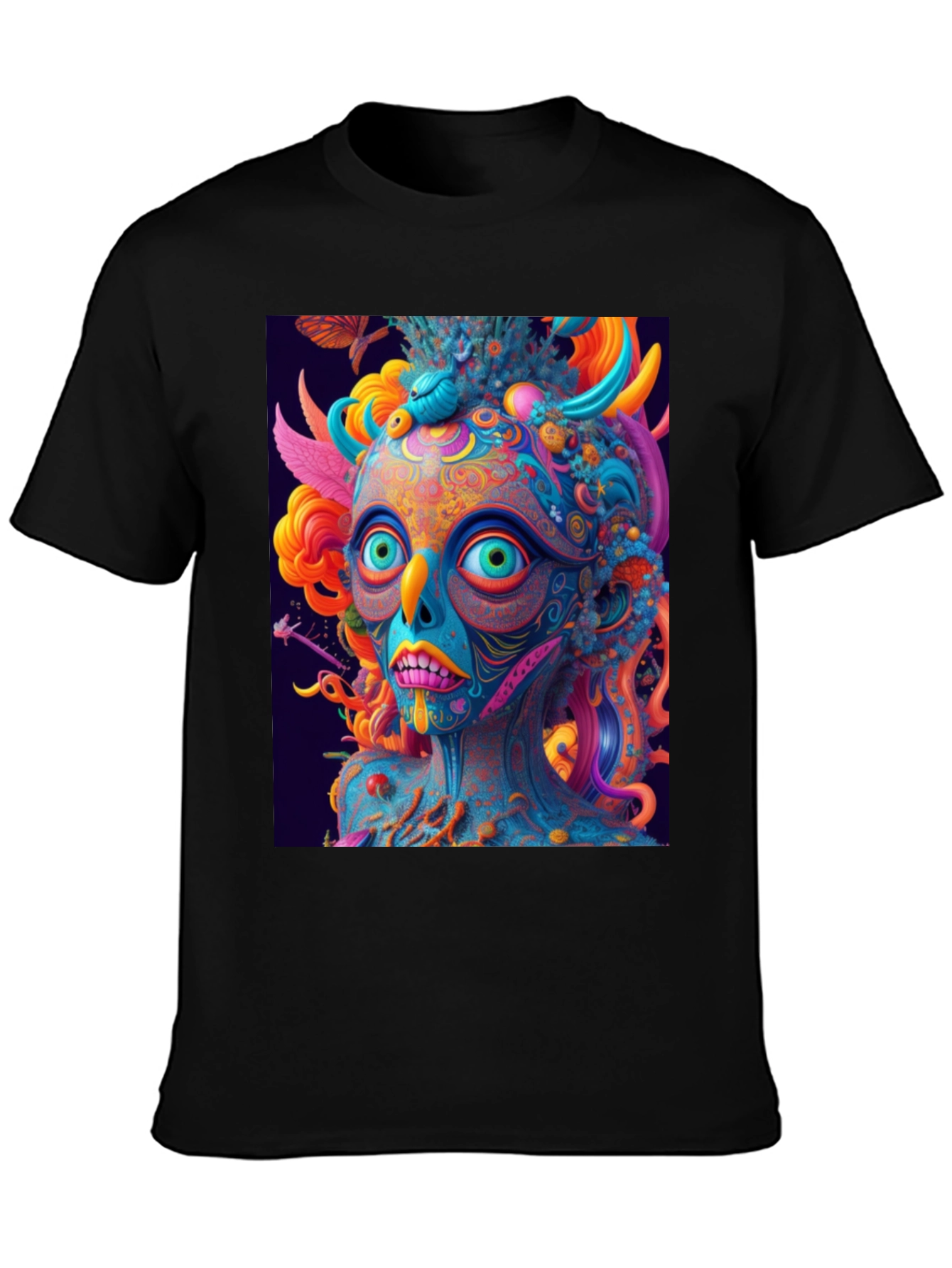 Psychedelic Art T-Shirt - Vivid Graphic Tee