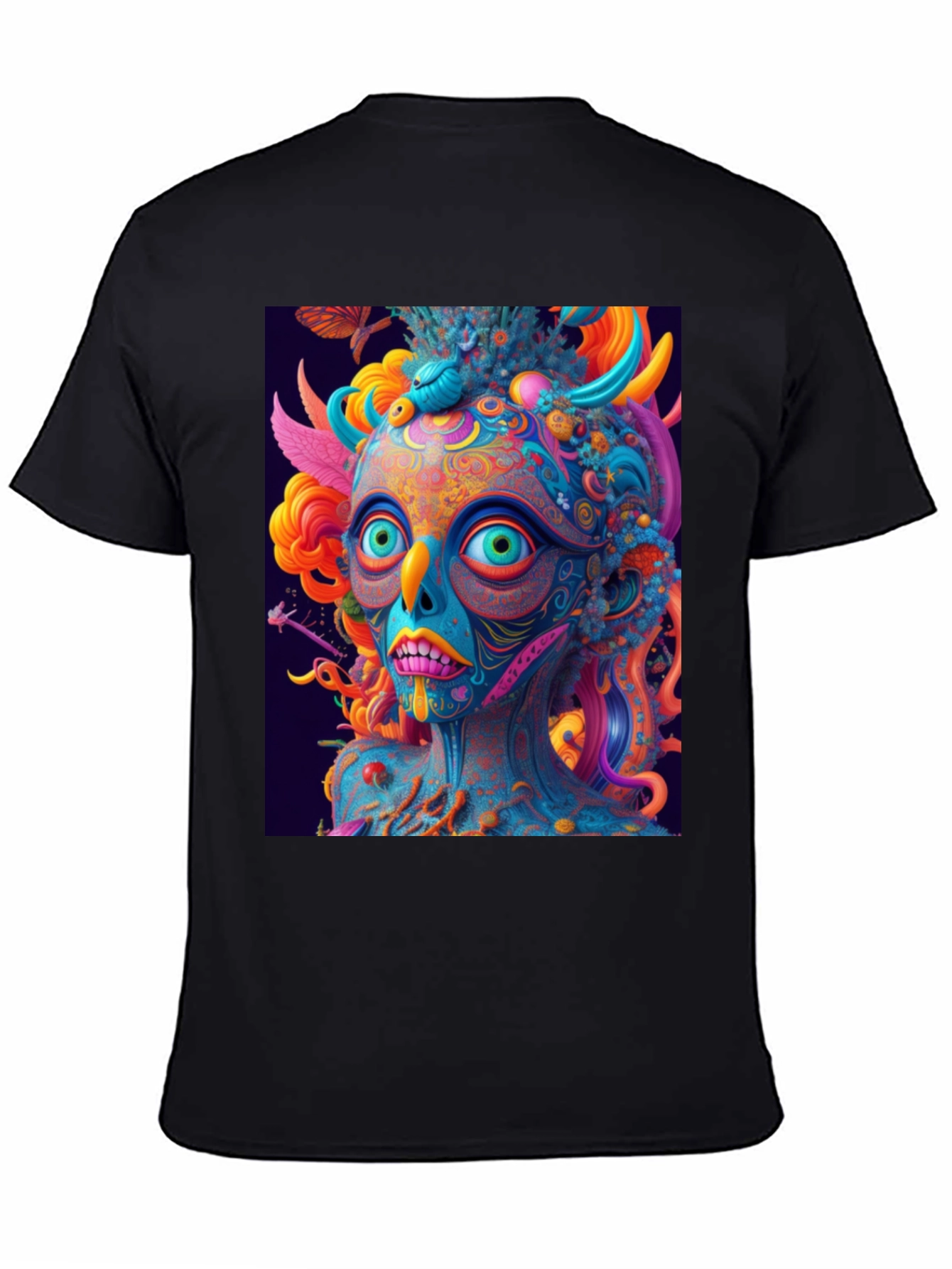 Psychedelic Art T-Shirt - Vivid Graphic Tee