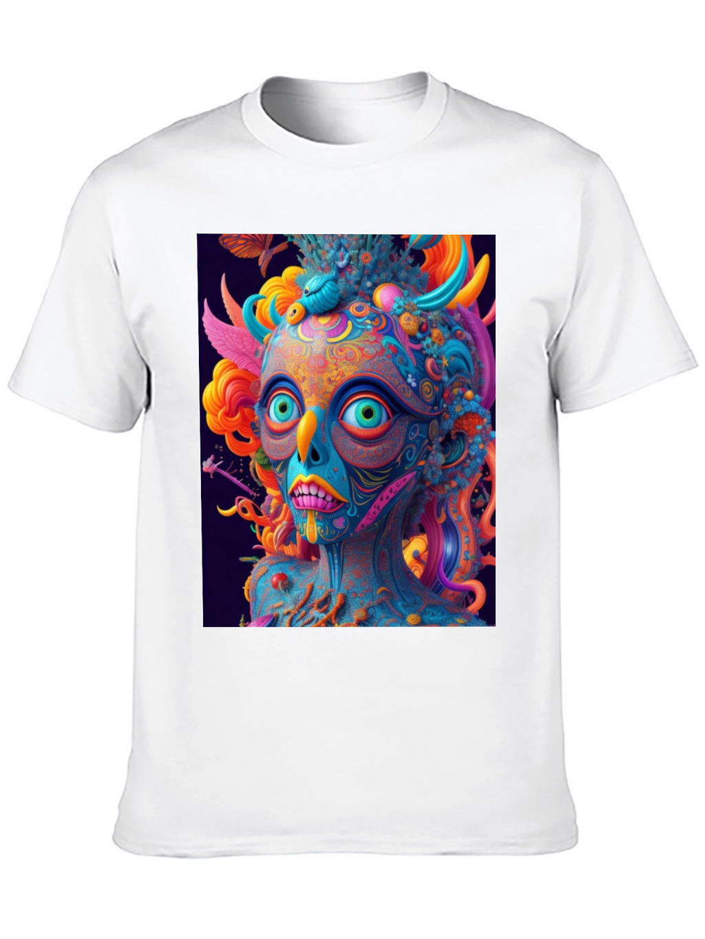 Psychedelic Art T-Shirt - Vivid Graphic Tee