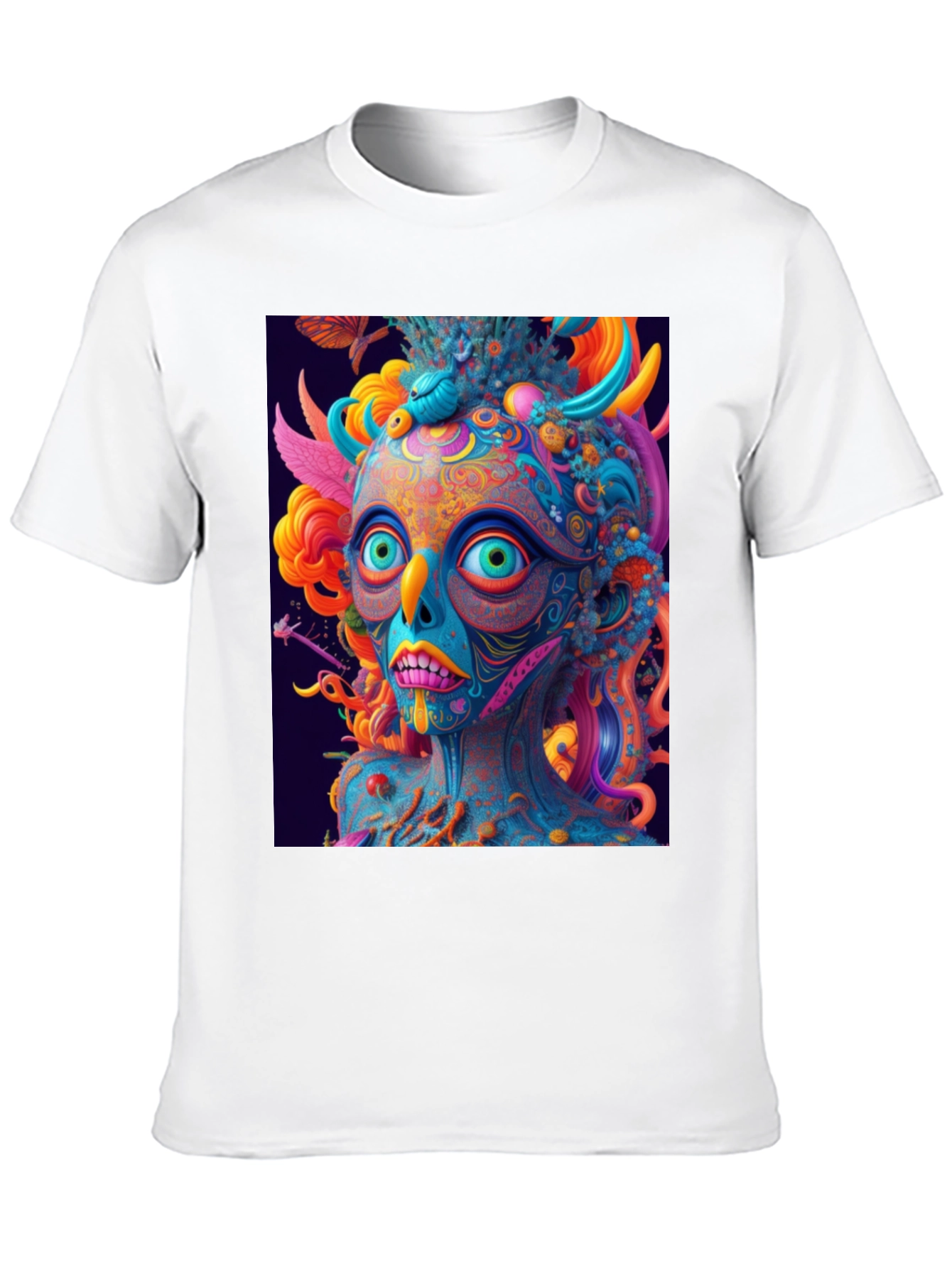 Psychedelic Art T-Shirt - Vivid Graphic Tee