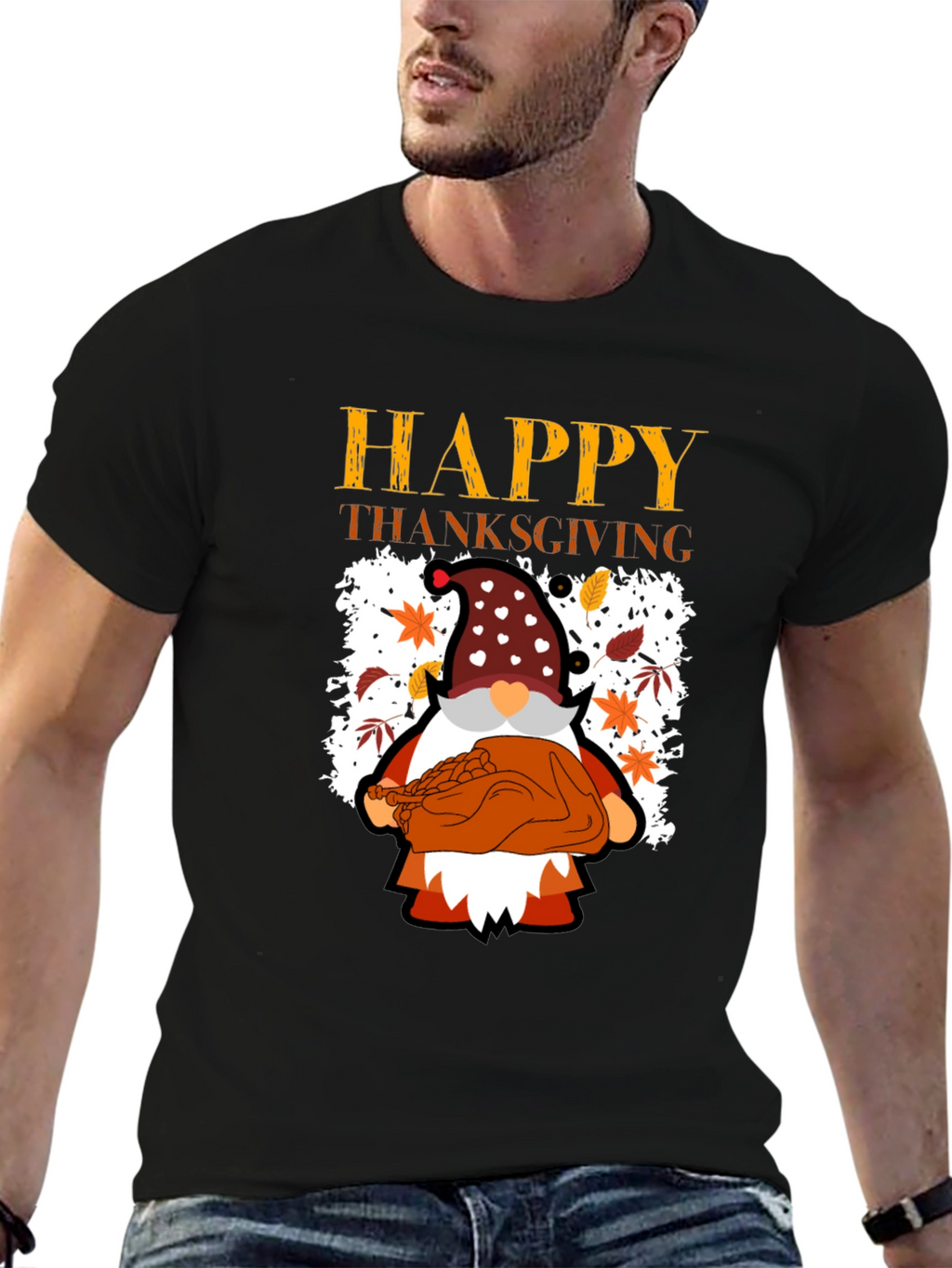 Happy Thanksgiving Gnome T-Shirt