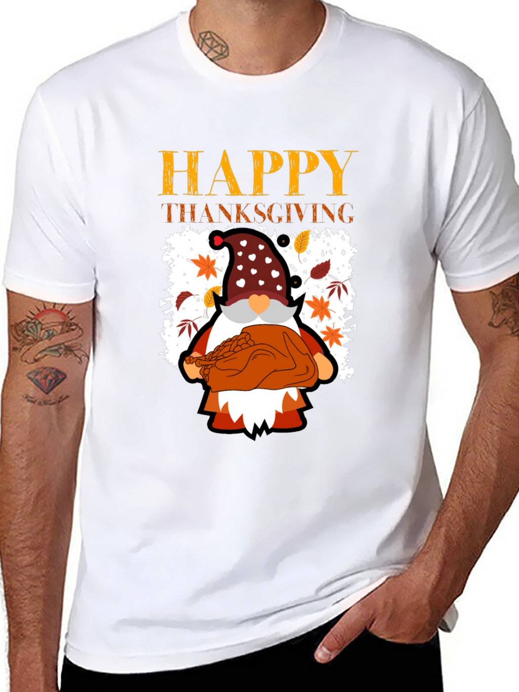 Happy Thanksgiving Gnome T-Shirt