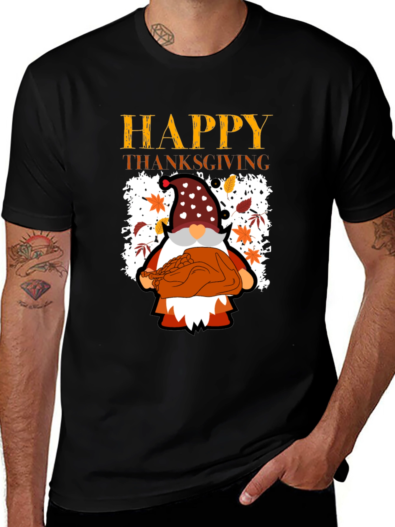 Happy Thanksgiving Gnome T-Shirt