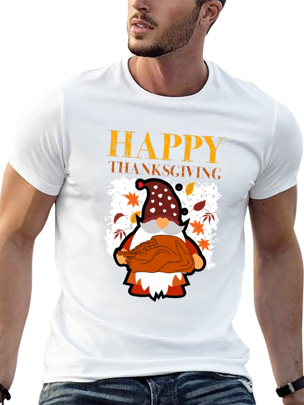 Happy Thanksgiving Gnome T-Shirt