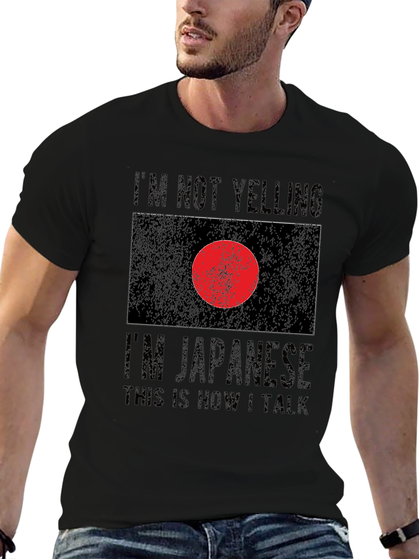 Japanese Pride T-Shirt - Im Not Yelling Im Japanese Tee