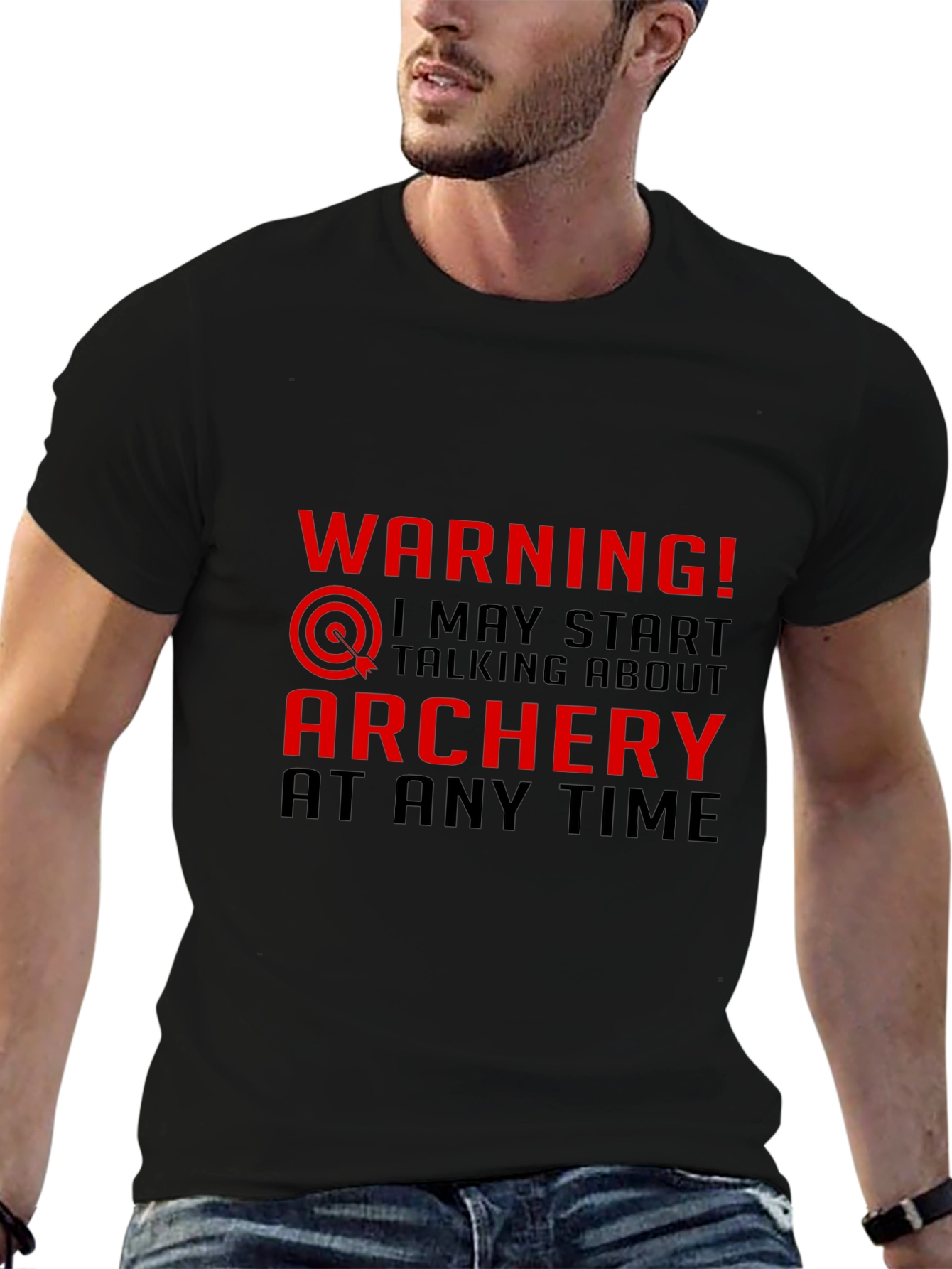 Archery Warning Graphic Tee
