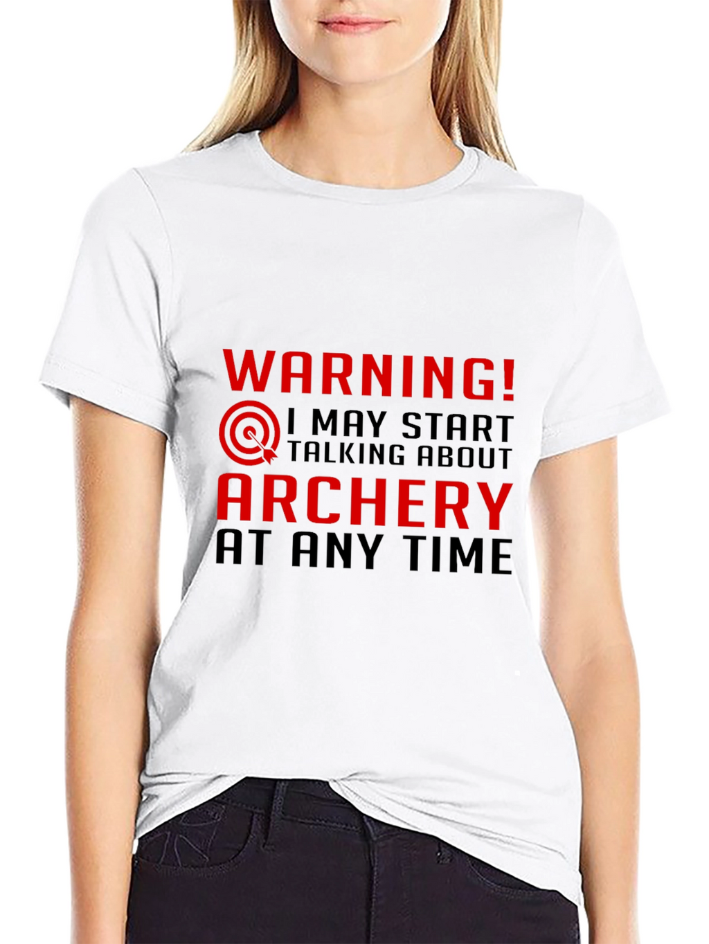 Archery Warning Graphic Tee