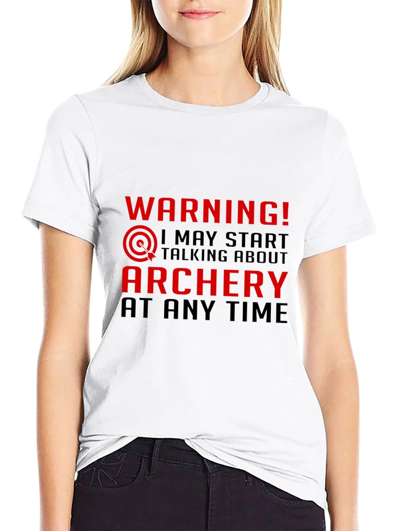 Archery Warning Graphic Tee
