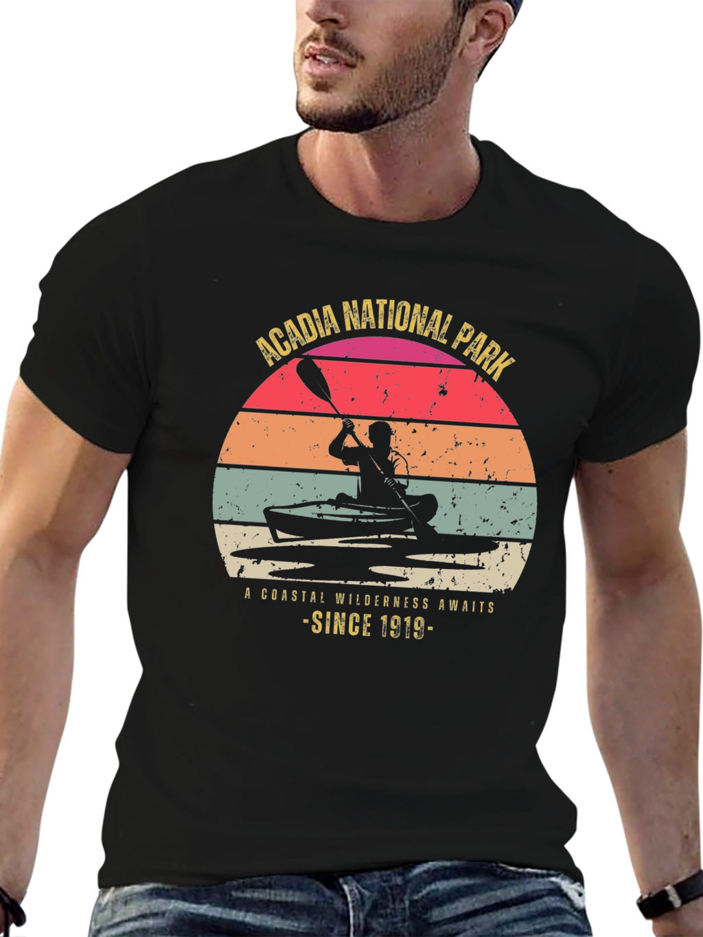 Acadia National Park T-Shirt: Coastal Wilderness Tee