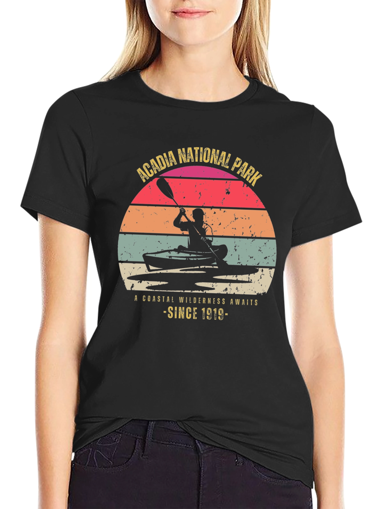 Acadia National Park T-Shirt: Coastal Wilderness Tee