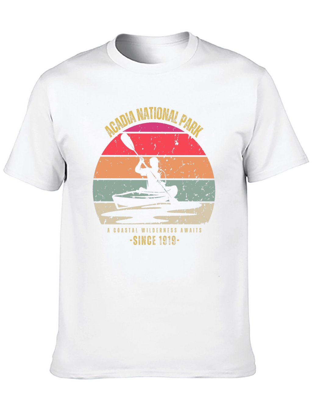 Acadia National Park T-Shirt: Coastal Wilderness Tee