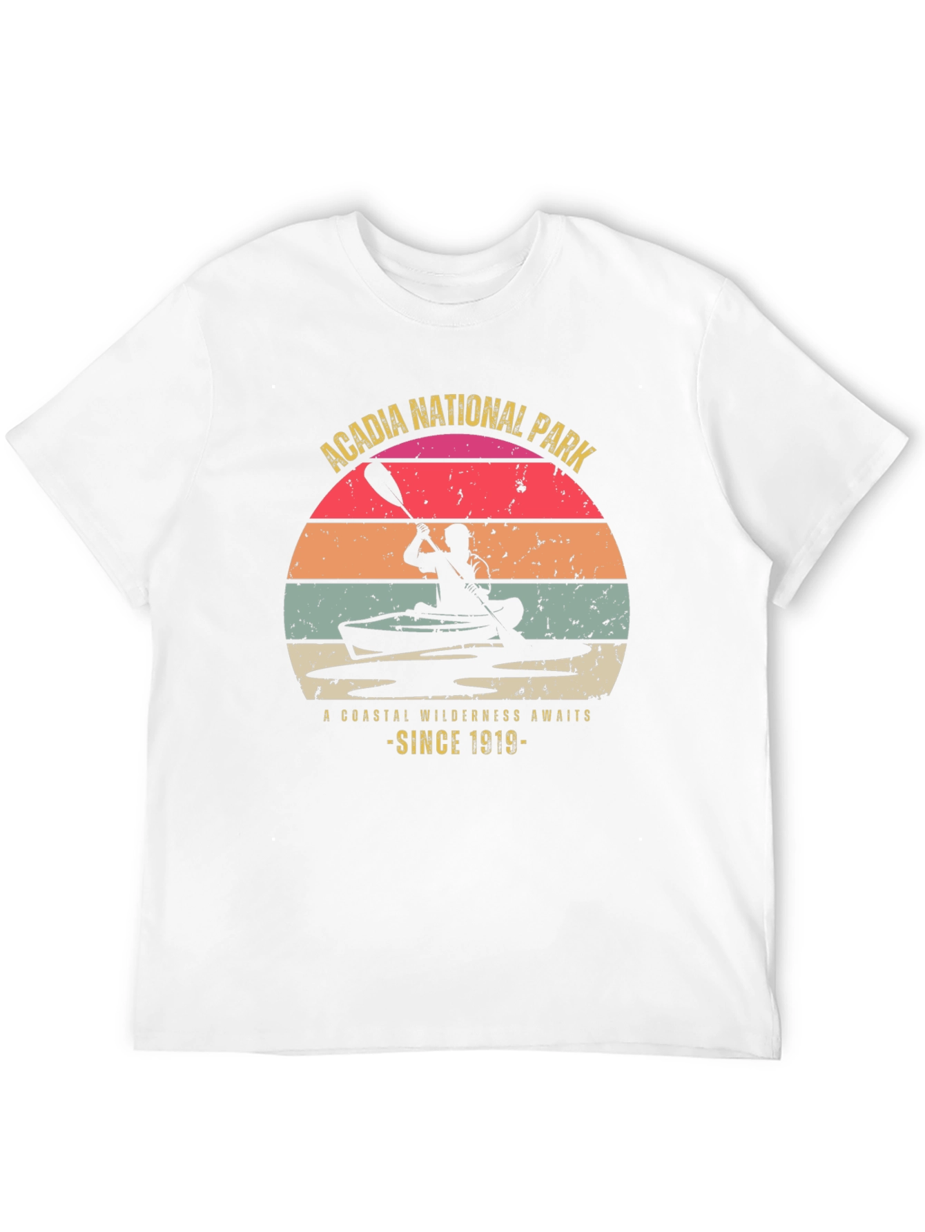 Acadia National Park T-Shirt: Coastal Wilderness Tee