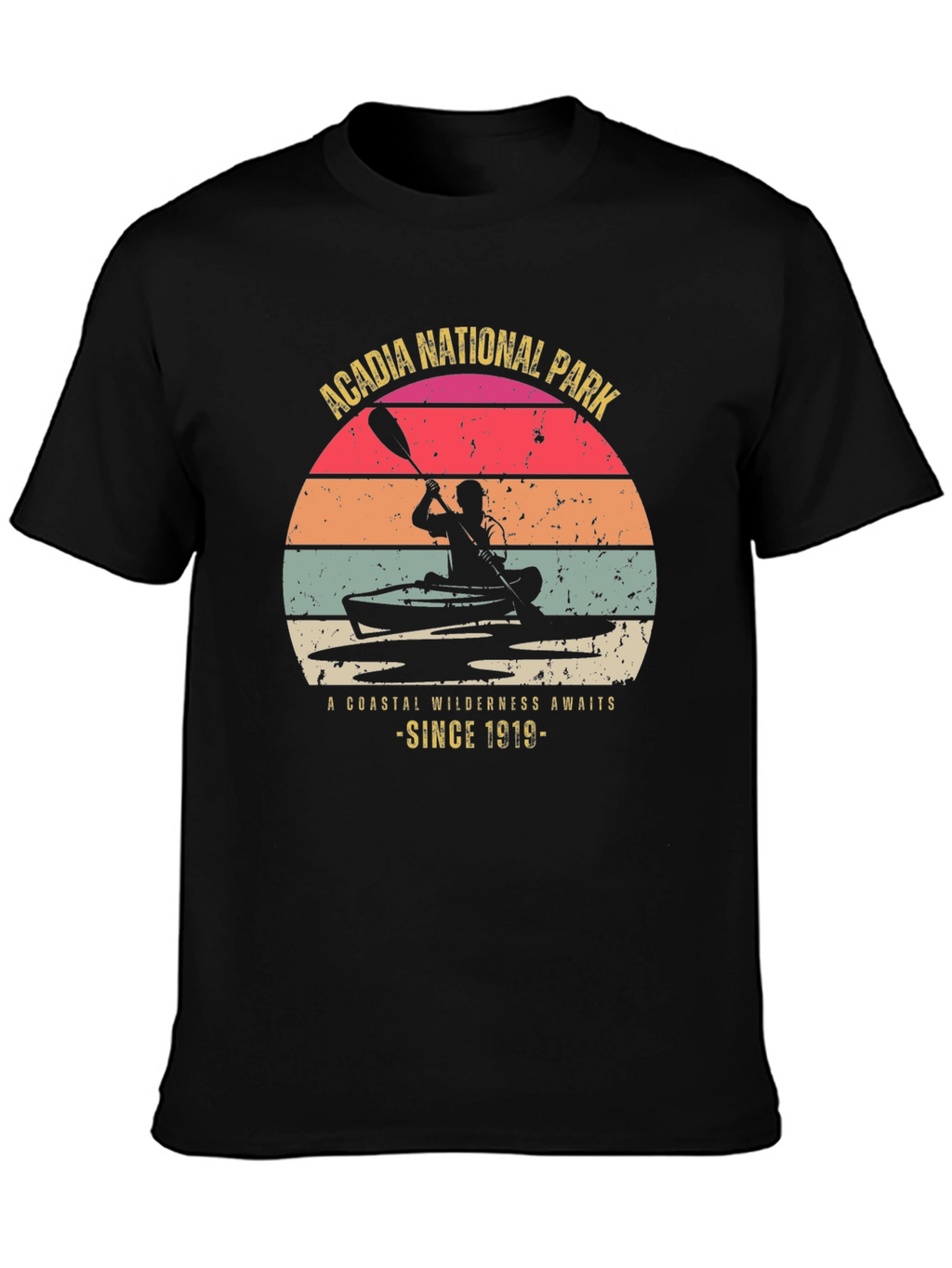 Acadia National Park T-Shirt: Coastal Wilderness Tee
