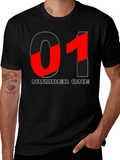 Number One Graphic T-Shirt - Black