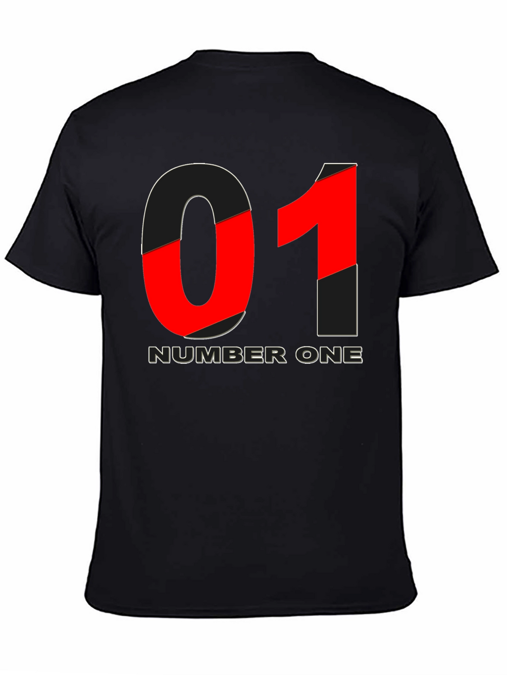 Number One Graphic T-Shirt - Black