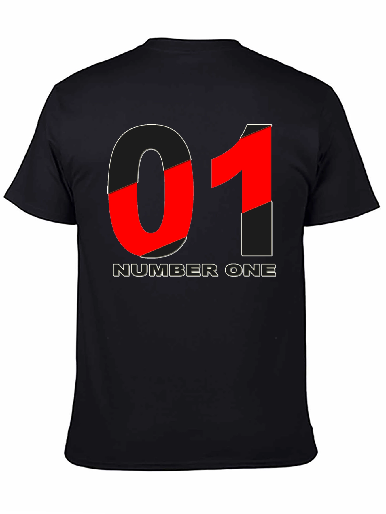 Number One Graphic T-Shirt - Black