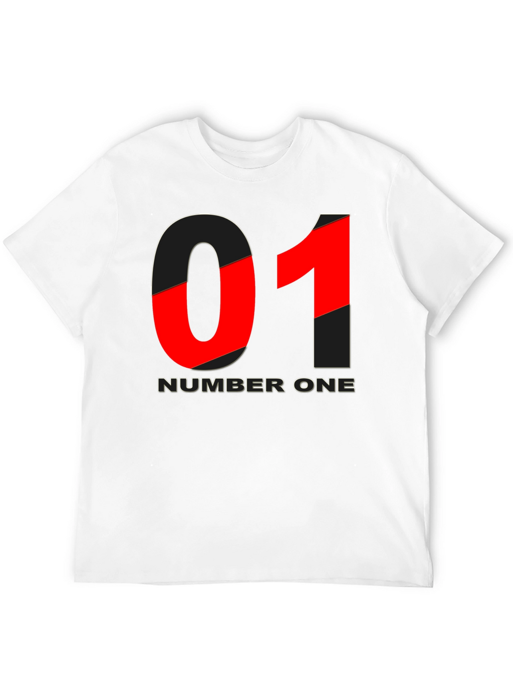 Number One Graphic T-Shirt - Black