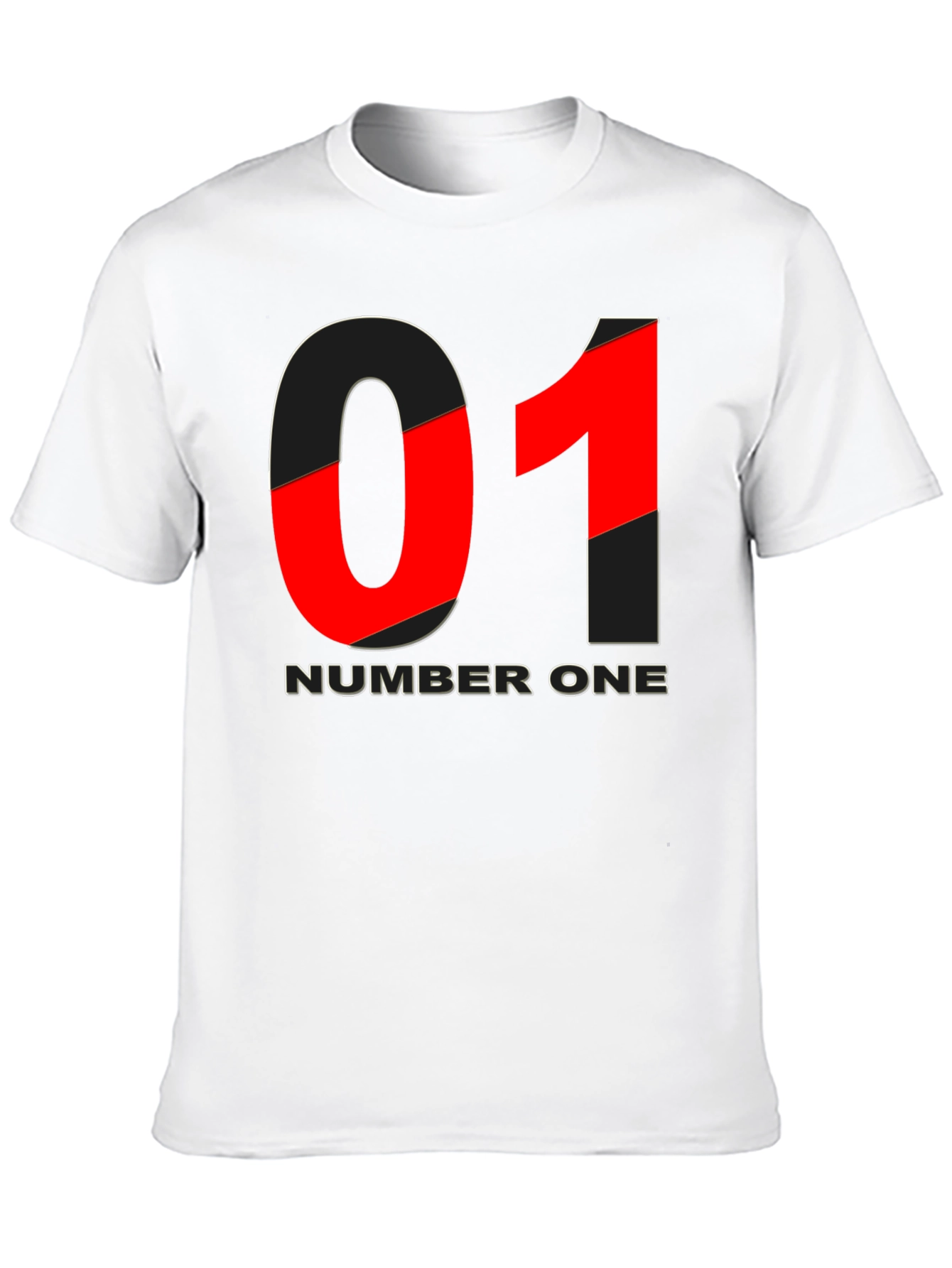 Number One Graphic T-Shirt - Black