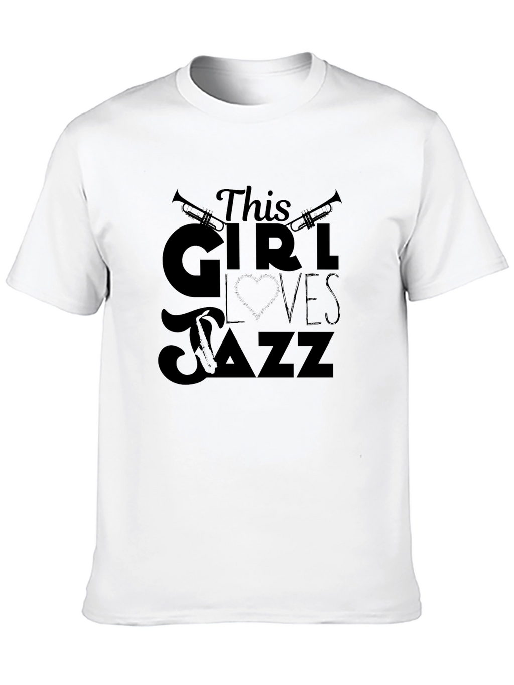This Girl Loves Jazz Graphic Tee