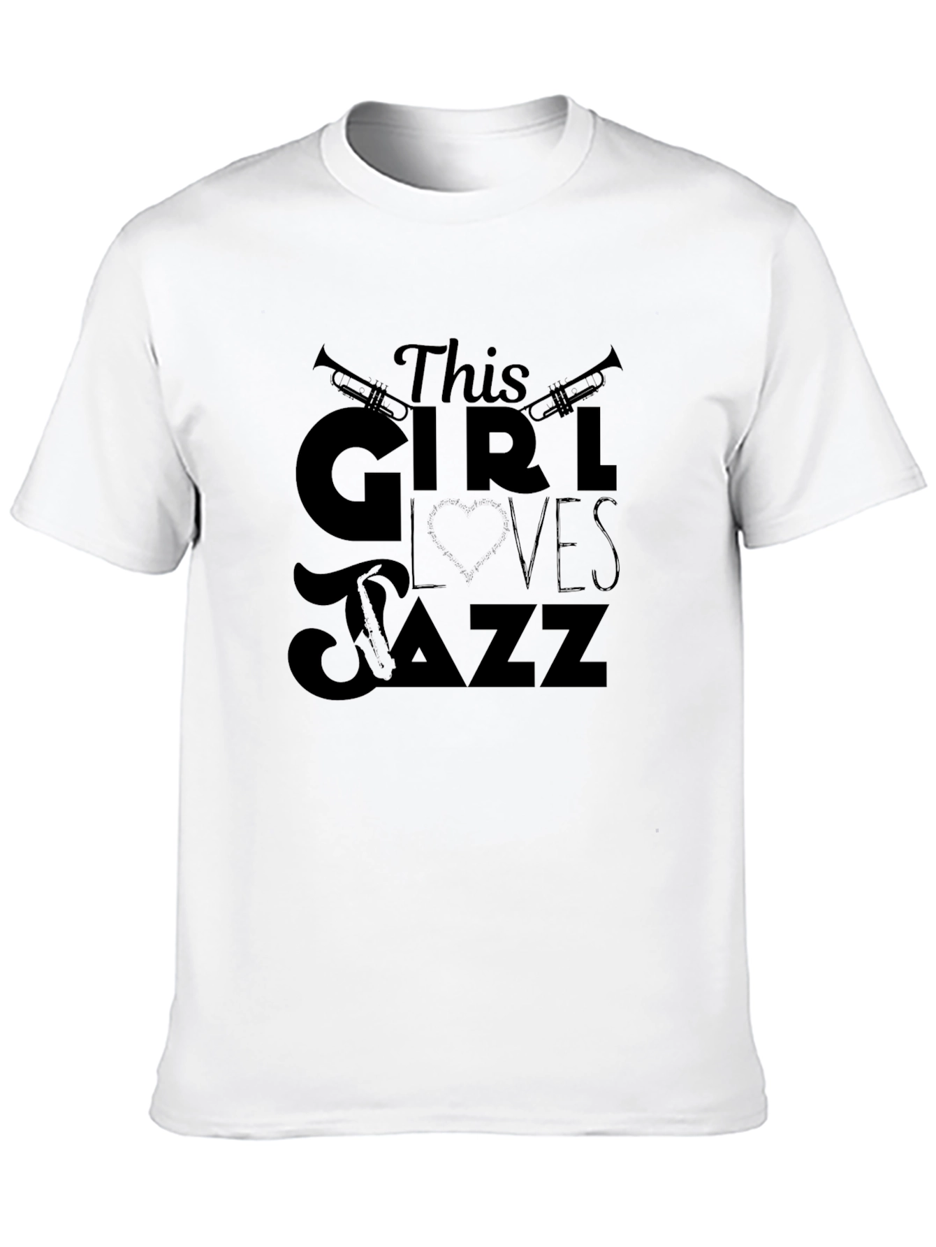 This Girl Loves Jazz Graphic Tee