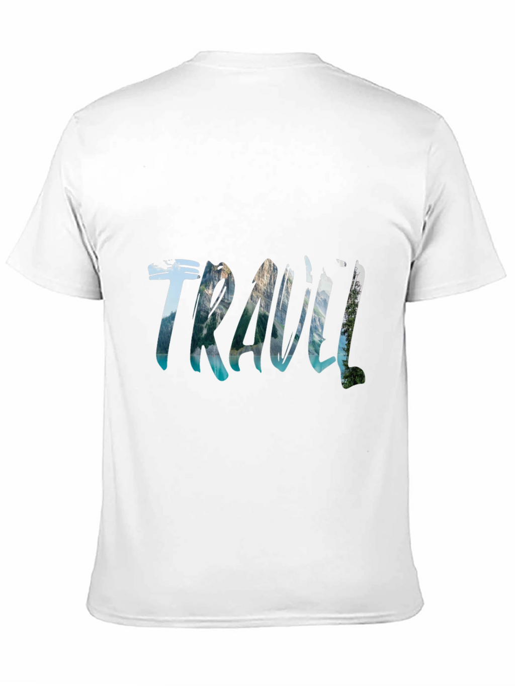 Travel Adventure Black Graphic T-Shirt
