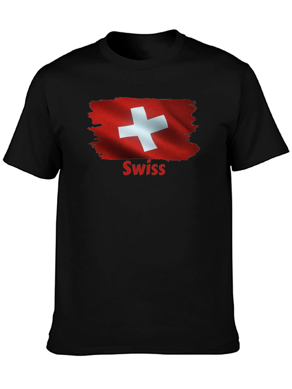 Swiss Flag Graphic T-Shirt