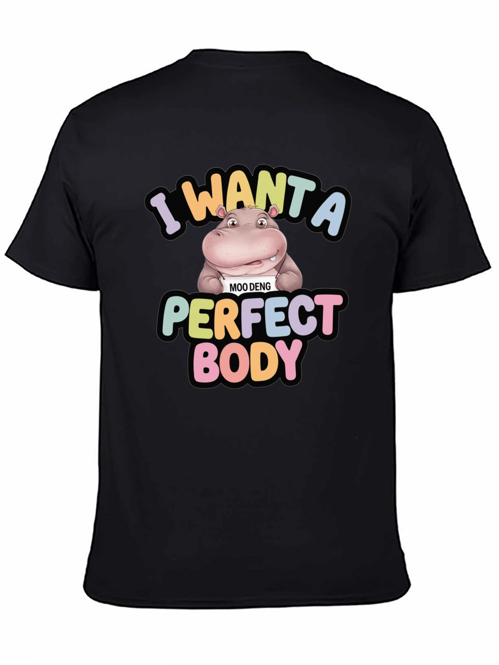 Hippo Perfect Body Graphic Tee