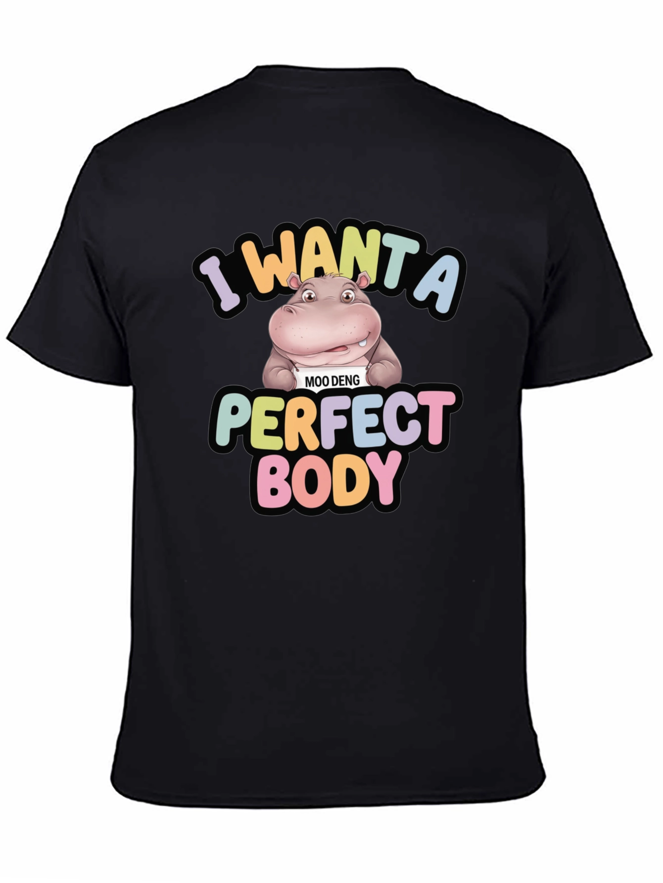 Hippo Perfect Body Graphic Tee