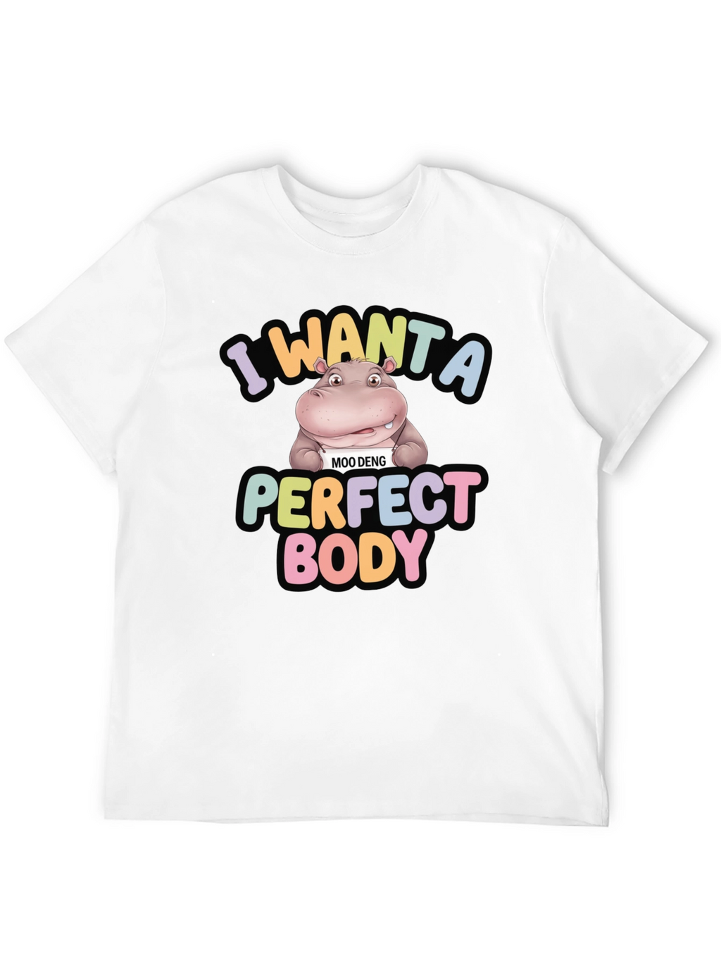 Hippo Perfect Body Graphic Tee